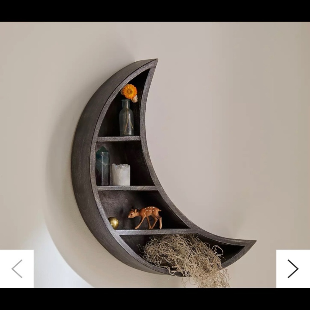 Urban Outfitters moon shelf unit